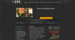 Desktop Screenshot of fleuriste-pere-lachaise.com